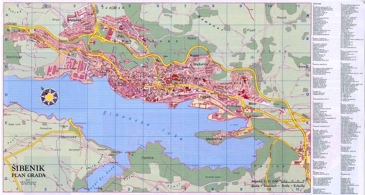 bản đồ của giáo croatia