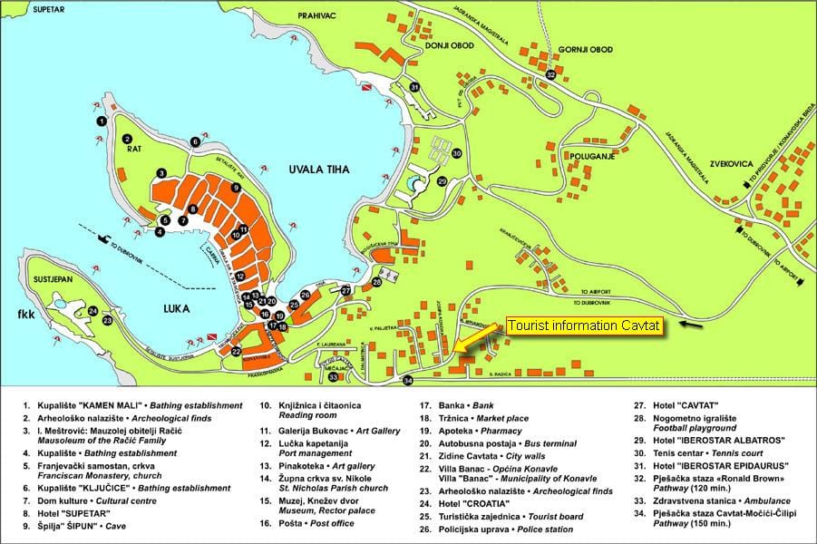 bản đồ của kế hoạch croatia 