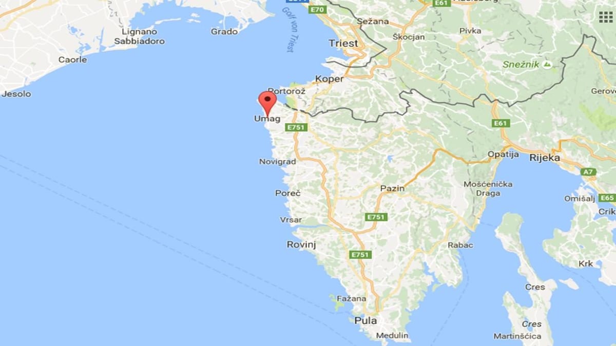 bản đồ của m croatia