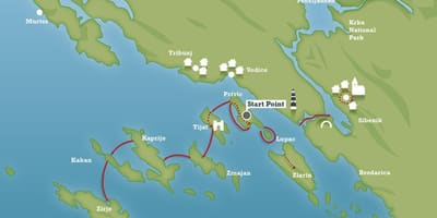 Biển Adriatic croatia bản đồ