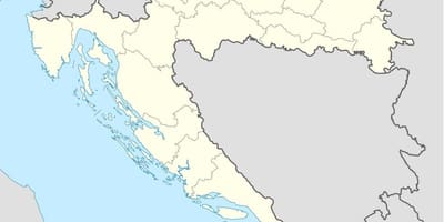Croatia vị trí bản đồ