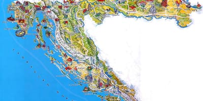 Croatia nơi để truy cập bản đồ