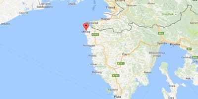 Bản đồ của m croatia